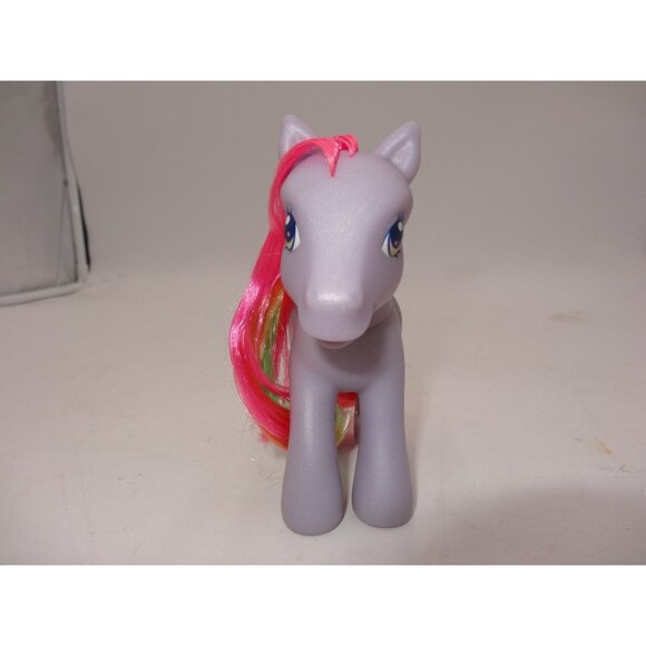 My Little Pony MLP G3 Rainbow Swirl III Poseable Pony Sits & Stands 2006 - Picture 3 of 9